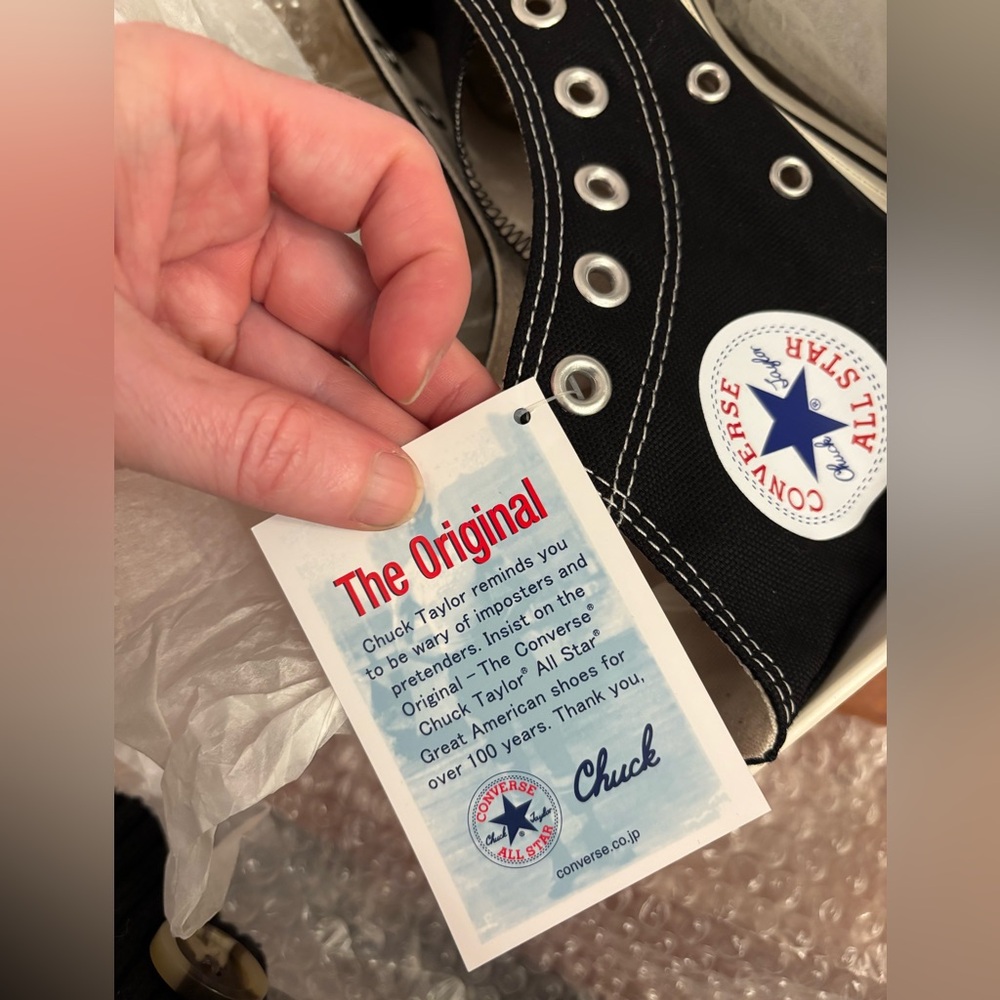 Converse Made In Japan all star hi top M4/W6 - Picture 5 of 9